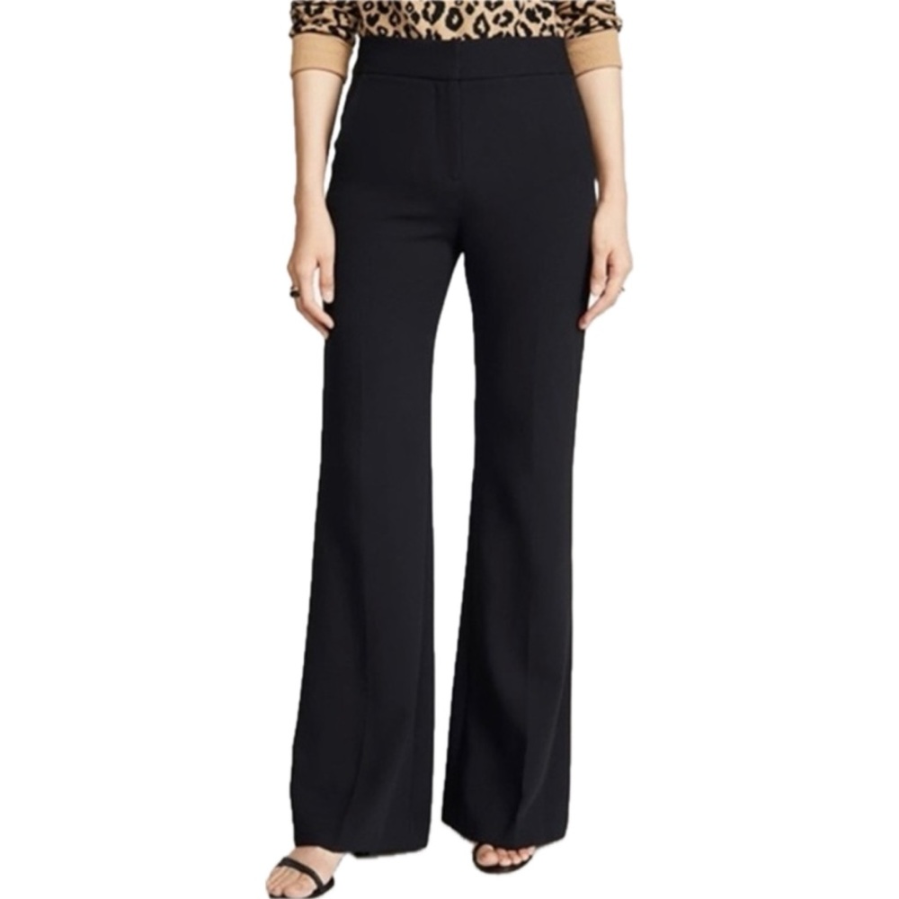 Women’s Black Wide-Leg Dress Pants